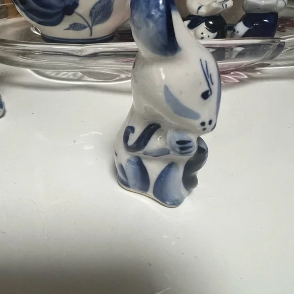 Gzhel figurine ! Hand painted. - Picture 5 of 12